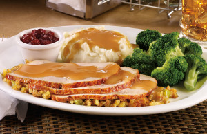 Turkey Dinner at Denny's