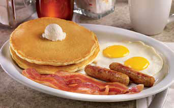 Vegas Denny's a grand slam with diners, Food