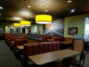 denny's diner new look in baker ca