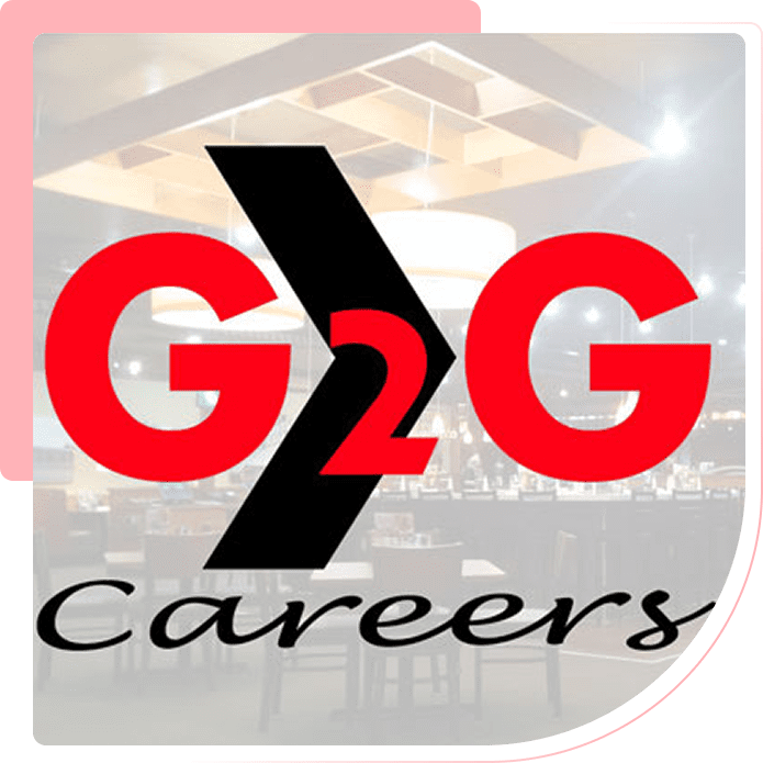 Group 1321317456 (1) A logo of g 2 g careers