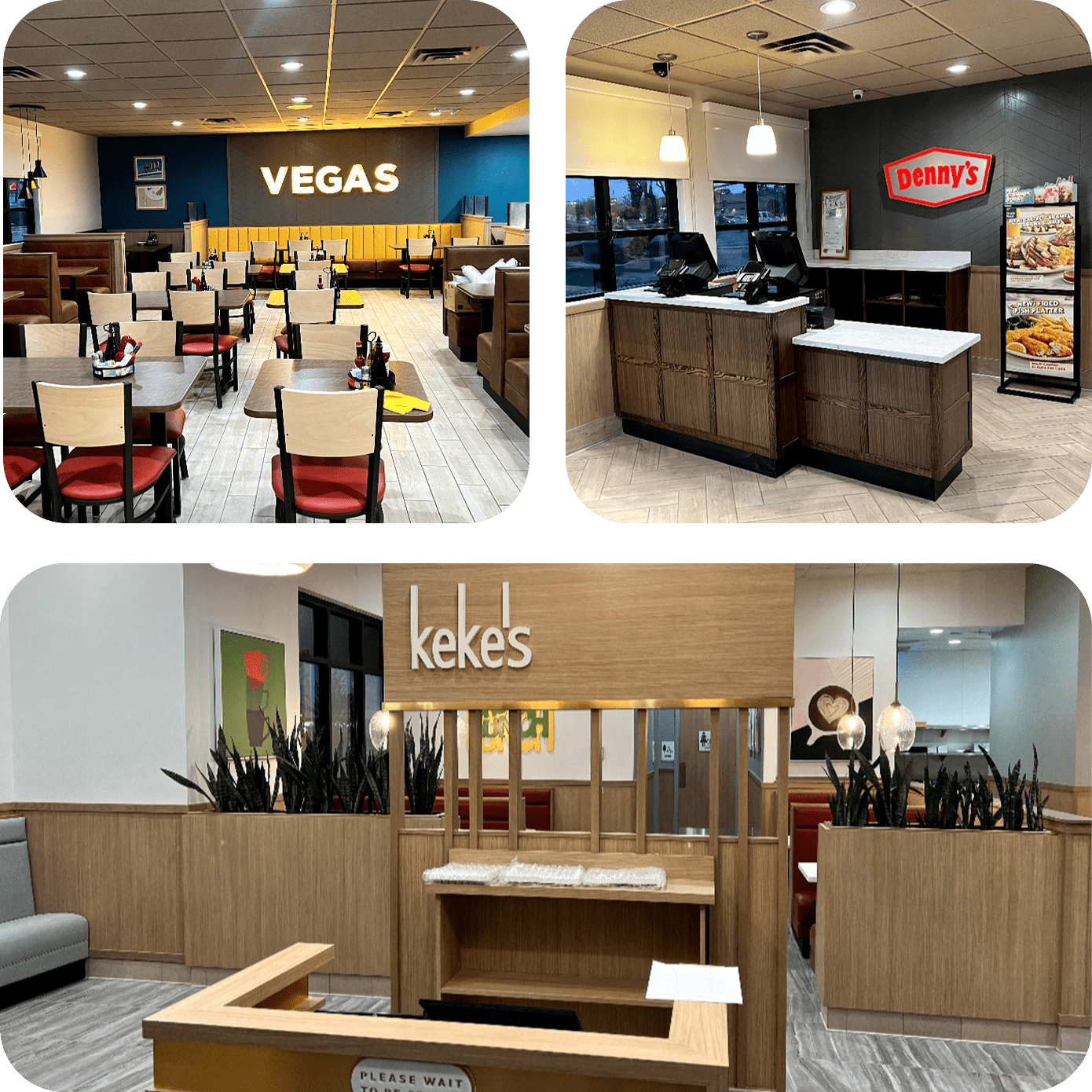 Group-2 (1) A collage of photos with the keks restaurant in vegas.